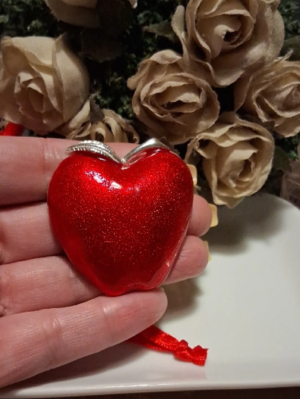 Red 'Apple' Teacher Appreciation 2.75